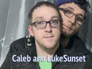Caleb_and_LukeSunset